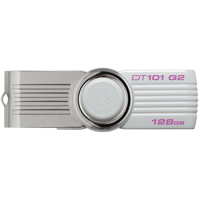 Kingston Digital 128GB DataTraveler 101 G2 USB 2.0 Drive (DT101G2/128GB)