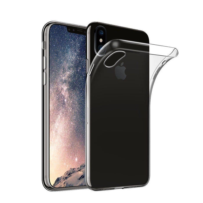 iPhone X and Xs Ultra Slim Flexible Transparent Soft Back Cover