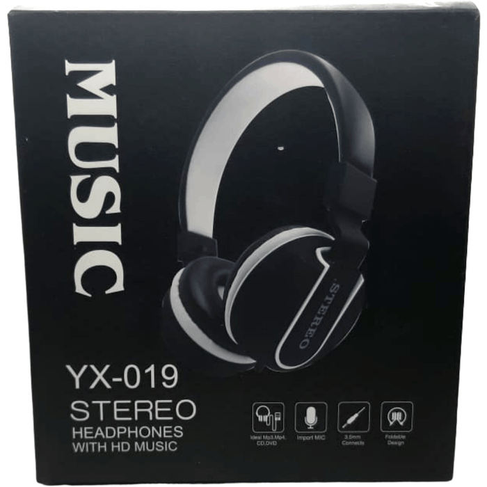 Stereo Wired Headphones with HD Music (YX-019)