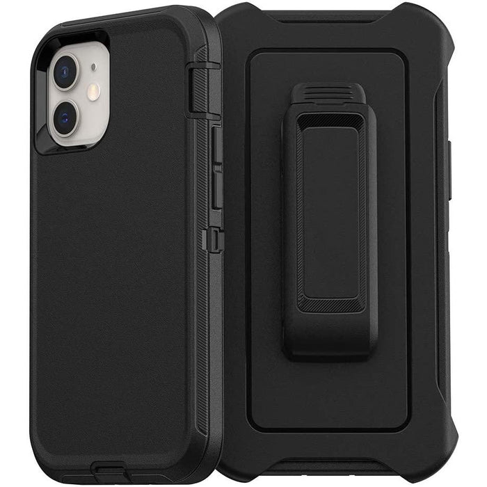 Hard Defender Case - iPhone 12 Mini (with Belt clip)