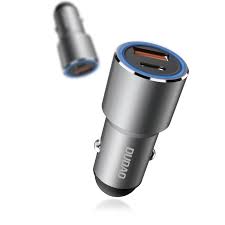 DUDAO Dual Type C  & USB Car Charger 22.5W