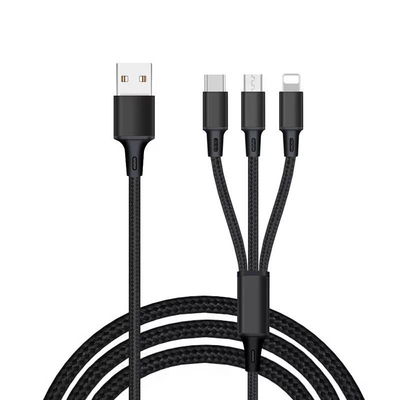 Cabling - CABLING® Cable Multi USB, Câble Multi Chargeur, 3 - Câble  Lightning - Rue du Commerce