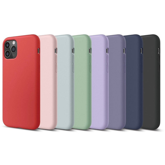 iPhone 11 Pro Max Soft Silicone Case Cover (Assorted Color)