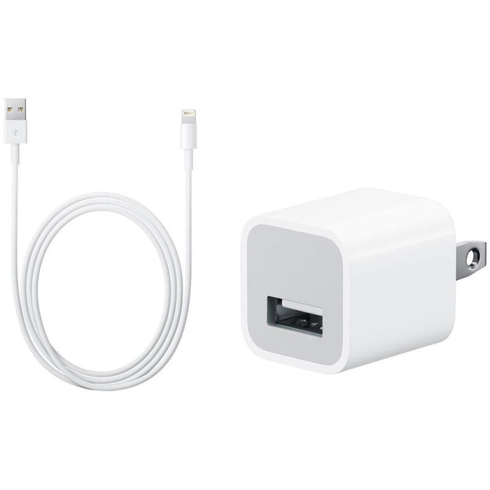 2 in 1 (Lightning) Home Adapter & USB Data Cable - iPhone 5/6/7/8/X