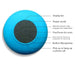Bluetooth Wireless Waterproof FM Radio Shower Speaker Support All Smartphone & Android Mobile (Multicolor)