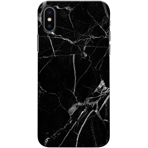 iPhone XS Max Marble Glass Silicone Case Cover (Assorted Color)