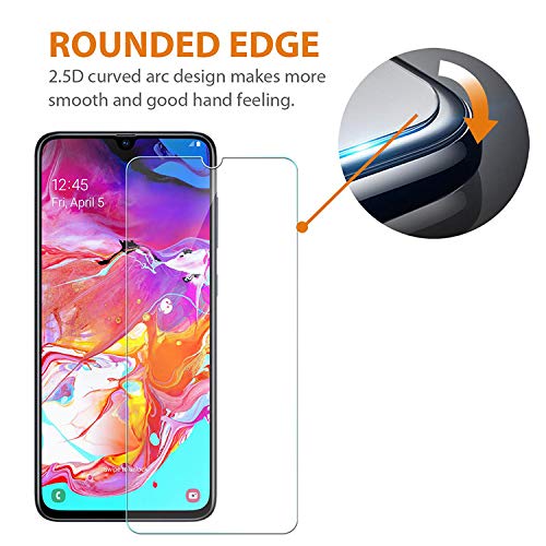 Samsung Galaxy A20 Tempered Glass (Scratch Resistance And Smudge Free)