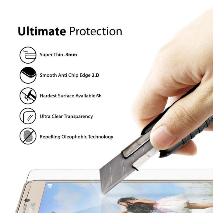 Universal Tempered Glass - 5.8 inches (Scratch Resistance And Smudge Free)
