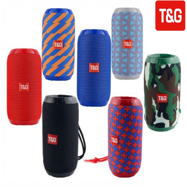 TG117 Portable Speaker Waterproof Bluetooth Speaker Outdoor Subwoofer Bass Wireless Speakers Mini Column Box Loudspeaker FM TF