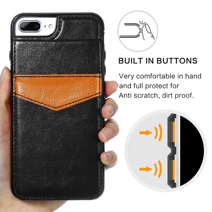 iPhone 11 Pro Leather wallet case with credit card slots