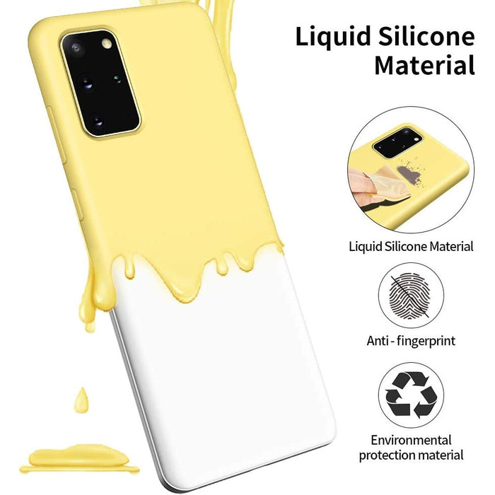 Samsung Galaxy S10 Plus Soft Silicone Case Cover (Assorted Color)