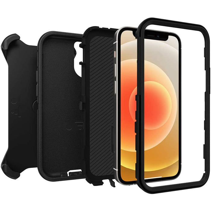 Hard Defender Case - iPhone 12 / iPhone 12 Pro (with Belt clip)