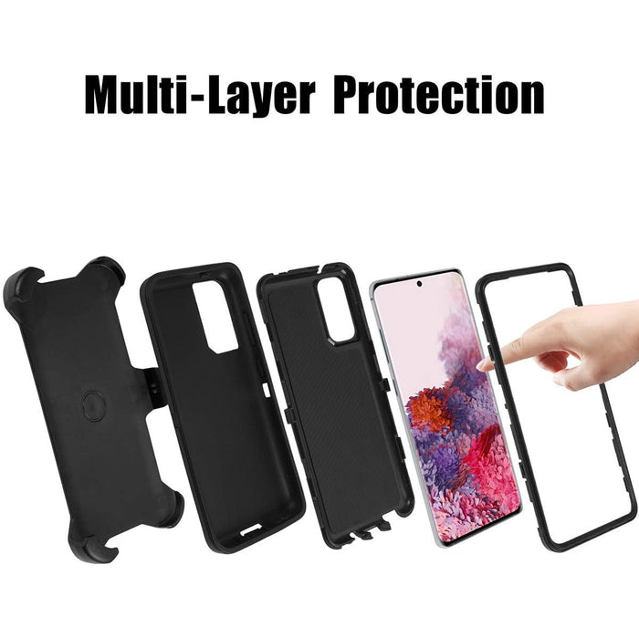 Hard Defender Case - Samsung Galaxy S20 FE 5G (with Belt clip)