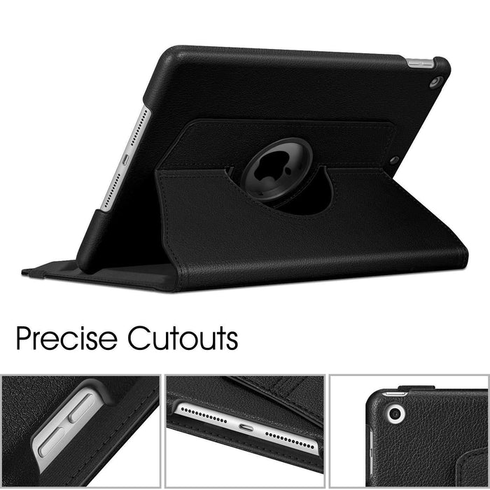 Rotatable Leather Cover Case - iPad 2/3/4 — XpressTronics