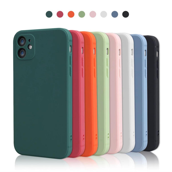 iPhone 12 Pro Max Soft Silicone Case Cover (Assorted Color)
